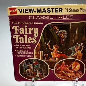 Vintage View-Master Brothers Grimm Fairy Tales • Classic Tales • 3 Reels